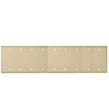 Mulberry, 87159, 9 Gang 9 Blank, Metal, Ivory, Wall Plate