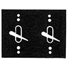 Mulberry, 30492, 2 Gang 2 Toggle Switch, Gray, Water Proof Cover, with Switches 
