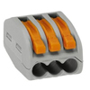 Wago, Lever Nuts Three Conductor Compact Connector, 222-413