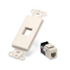Leviton, Decora Telephone Wall Jack Insert Kit, 41638-T