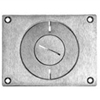Wiremold, 829CK-3/4, Recessed Floor Box Coverplate, Communications Cover Plate