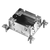 Wiremold, 880M1, Omnibox Series Shallow Steel Floor Box
