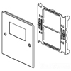 Wiremold, V4047RX, 2-Gang Overlapping Cover Rectangle Opening Cover Plates