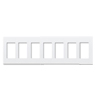 Lutron, Nova T Wallplates, NT-R3R3R3R3R3R3R3-FB-WH