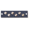 Leviton, Fiber Adapter Mounting Plate, 5F100-6VF