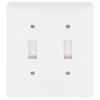 Mulberry, Princess 2 Gang 2 Toggle Wall Plate, 76072