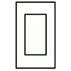 Lutron, Nova T Wallplates, NT-R3-NFB-CLA