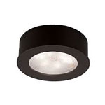 WAC Lighting, LEDme&reg; Button Light, HR-LED87-BK