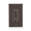 Leviton, GFTR2, Brown