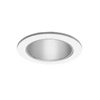 Halo 999P Reflector Cone Trim, 4", White/Clear 