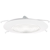 Elco Lighting EL13W 6" CFL Sloped Shower Trim with Fresnel Lens - EL13 (CFL Sloped) 