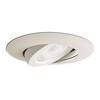 Nora NTM-52W "V" Torsion Spring 6 Inch Open Trim With Gimbal Ring; White