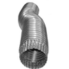 Aluminum Duct, 4" X 8', Silver, Semi Ridgid, flexible (A048/9) 