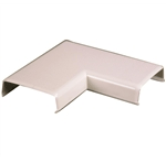  Wiremold 811-WH 90 Degree Flat Elbow, 800 Series Raceway, PVC, White 