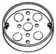Crouse, TP269, Steel Round Ceiling Pan Boxes, M77796