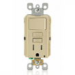 Leviton, GFSW1-I, Tamper-Resistant Receptacle, Ivory, M78002