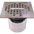 Jones Stephens, D53296, 2 PVC Pf Adj Gp Drn W/4-1/4 SQ Cp Str, M78290