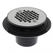 Sioux Chief, 821-200P, PVC Screw On Shower Pan Drain w/ Stainless Steel Strainer & Plastic Rim, M78294