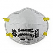 3M, 8210, Disposable Respirator, Universal, White, M78390 (PacK of 20)