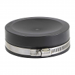 Everflow, 1740 , 4" Black, Flexible PVC Pipe Cap with Stainless Steel Clamps, M78466