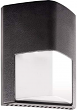 RAB Lighting, ENTRA12, Entra 12W Cool LED 120V to 277V Wallmount Light, Bronze, M78737