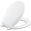 Kohler K-4639-RL-0, Cachet ReadyLatch Round-Front Quiet-Close Toilet Seat