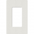 Lutron, SC-1-LG, Screwless Wallplate - 1 Gang - Lunar Grey