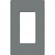 Lutron, SC-1-SL, Screwless Wallplate - 1 Gang - Slate