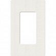 Lutron, SC-1-RW, Screwless Wallplate - 1 Gang - Architectural White