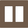 Lutron, SC-2-EP, Screwless Wallplate - 2 Gang - Expresso