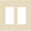 Lutron, SC-2-SD, Screwless Wallplate - 2 Gang - Sand