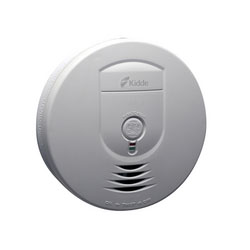 KIDDE, Smoke Detector, P4010ACS-W Wire-Free Interconnected AC Hardwired Smoke Alarm 