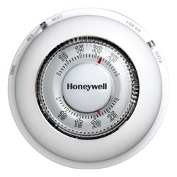 Honeywell, The Round&reg; Mercury Free Thermostat, T87N1000