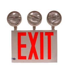 Encore Lighting, Exit Emergency Combo, LC8-3   