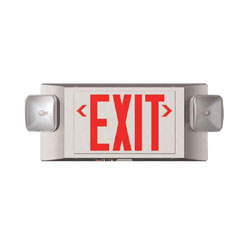 Astralite, Exit Emergency Combo, EEU-2-LED-R-W