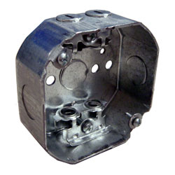 CROUSE TP310, Steel Octagon Outlet Boxes