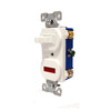 Cooper Wiring Devices, 277V-BOX, Single-Pole Toggle Switch with Pilot Light