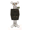 Cooper Wiring Devices, 5261B, 5-15R, Single Receptacle