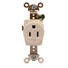 Cooper Wiring Devices, 5261W, 5-15R, Single Receptacle