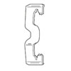 Conduit Hangers From Flange Wire or Plain Rod, K12