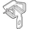 Hammer-On Flange Clip, 4H24