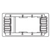 Mounting Plate Brackets (Non-Metallic), MP34P, M43064