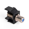 Leviton, QuickPort&reg; F-Type Snap-In Connector, 41084-FEF