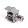 Leviton, QuickPort&reg; F-Type Snap-In Connector, 41084-FGF