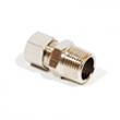 Approved Vendor, 1/4" X 1/2" Tube to Male Pipe Straight Adapter, Compression Fitting, 68-48LF, M67251