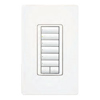 Lutron, Radio RA2 SeeTouch Hybrid Keypad  6 Buttons with Raise and Lower, RRD-H6BRL-LA