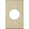 Mulberry, 92221, 1 Gang Single Receptacle 30 Amp, Lexan, Ivory, Wall Plate