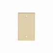 Mulberry, 84151, 1 Gang Blank, Metal, Ivory, Wall Plate