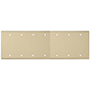 Mulberry, 84157, 7 Gang 7 Blank, Metal, Ivory, Wall Plate