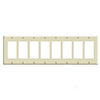 Mulberry, 84408, 8 Gang 8 Decora/GFI, Metal, Ivory, Wall Plate